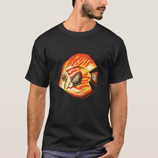 Camiseta Pez Disco Río Amazonas Pez Disco (Anverso)