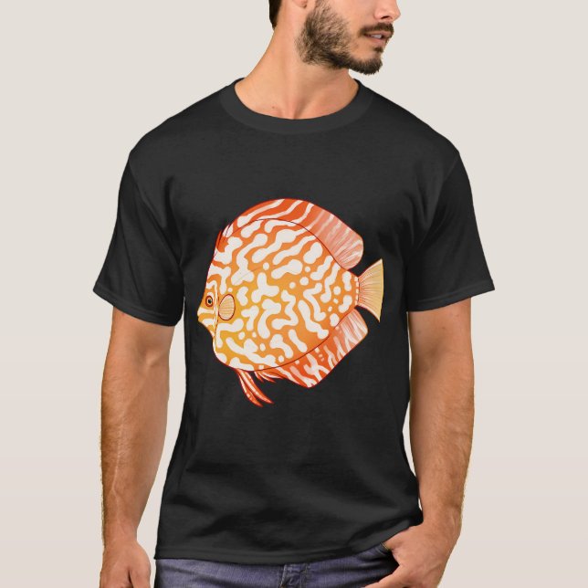 Camiseta Pez Disco Sangre de Paloma (Anverso)