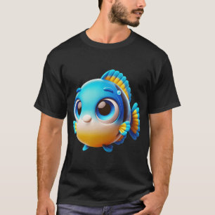 Camiseta Pez doncella adorable