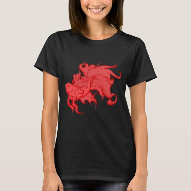 Camiseta Pez dorado (Anverso)