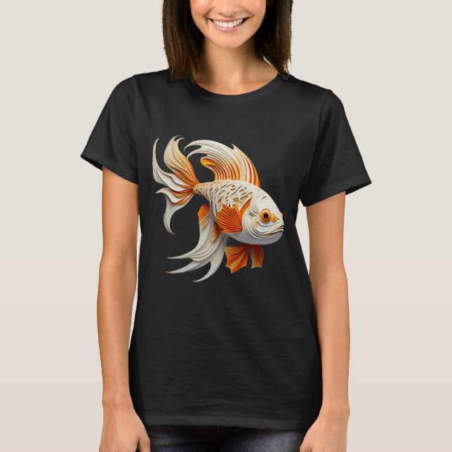 Camiseta Pez dorado (Anverso)