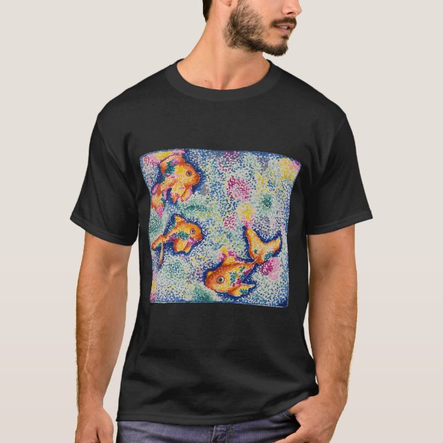 Camiseta Pez dorado (Anverso)