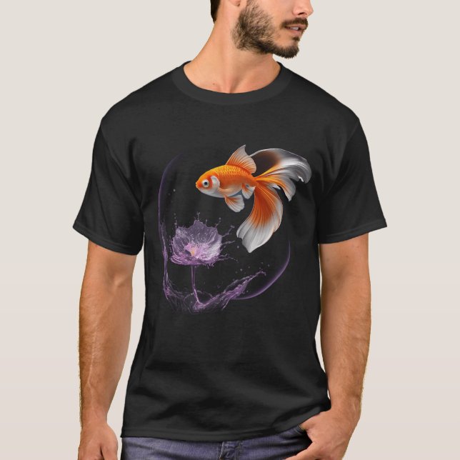 Camiseta Pez dorado (Anverso)