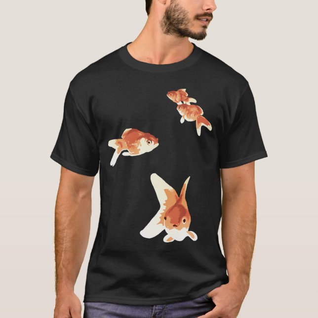 Camiseta Pez dorado (Anverso)