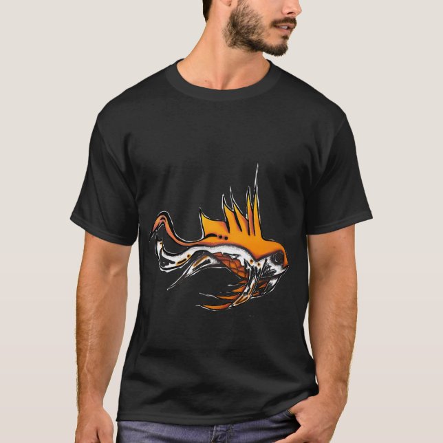 Camiseta Pez dorado (Anverso)