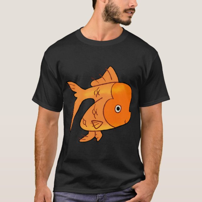 Camiseta Pez dorado (Anverso)