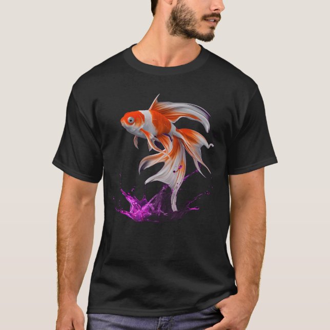 Camiseta Pez dorado (Anverso)