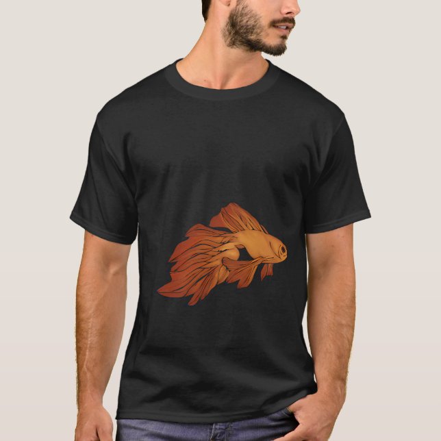 Camiseta Pez Dorado (Anverso)