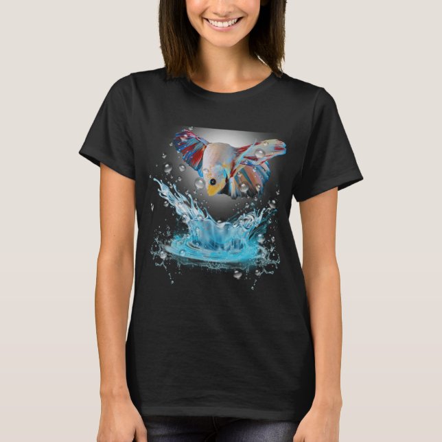 Camiseta Pez dorado (Anverso)