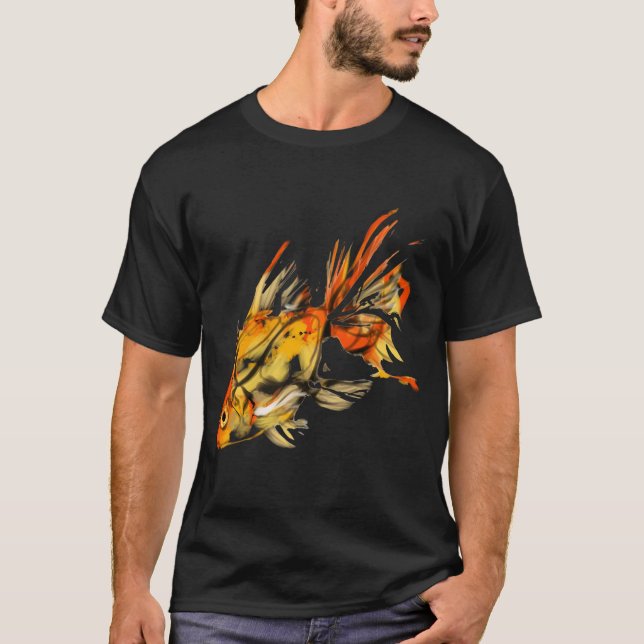 Camiseta Pez dorado (Anverso)