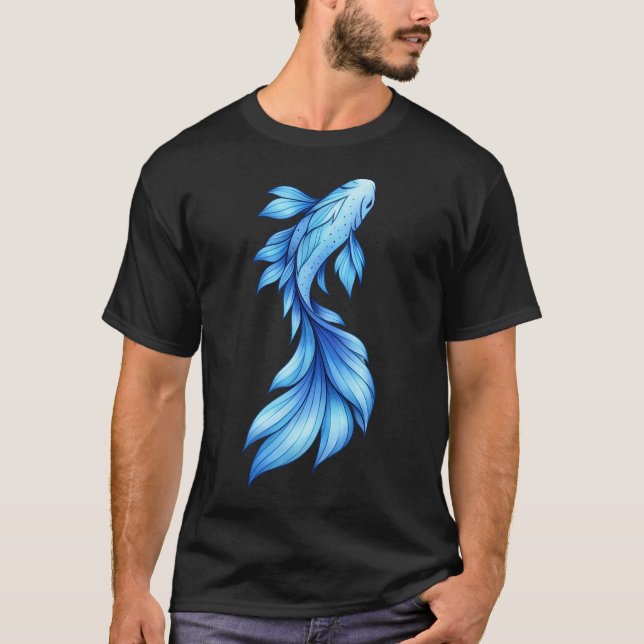 Camiseta Pez dorado (Anverso)