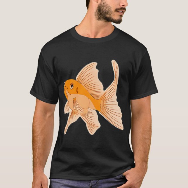 Camiseta Pez dorado 1 (Anverso)