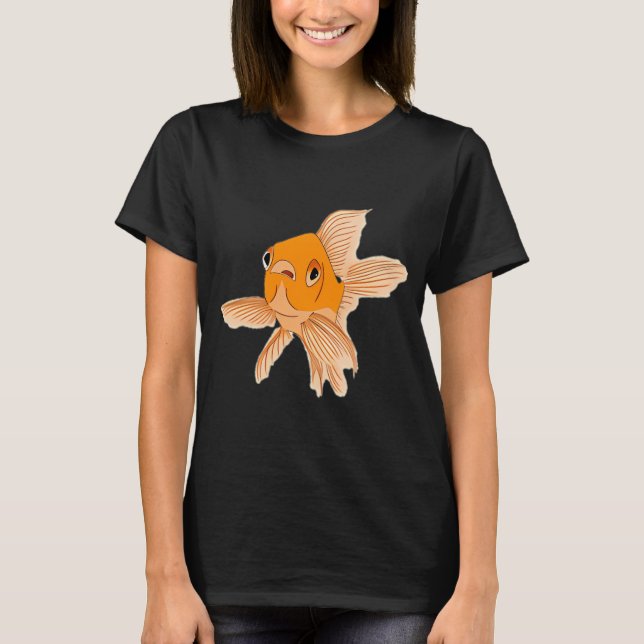 Camiseta Pez dorado 3 (Anverso)