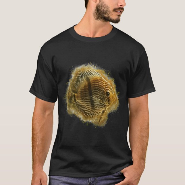 Camiseta Pez dorado arcoíris (Anverso)