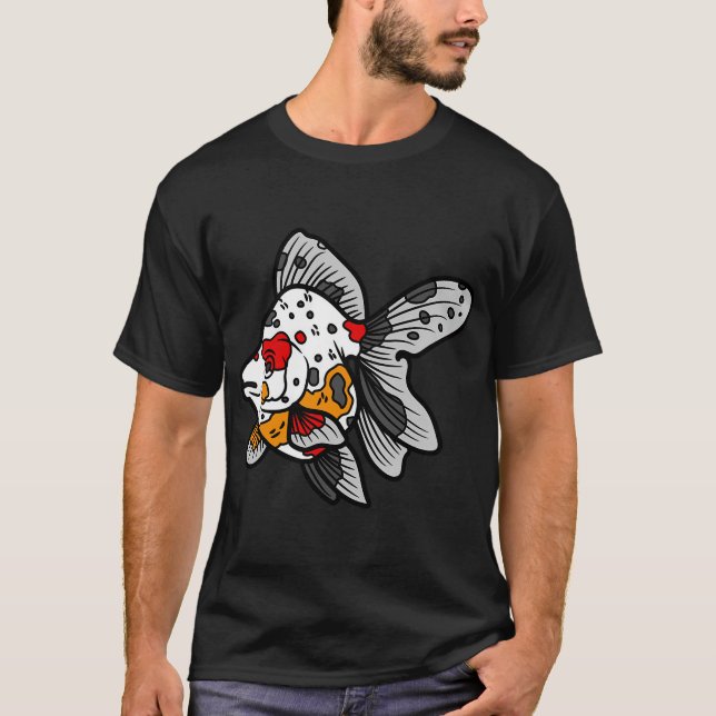 Camiseta Pez dorado calico (Anverso)