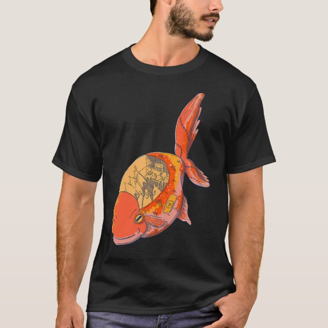 Camiseta Pez dorado con SIA (Anverso)