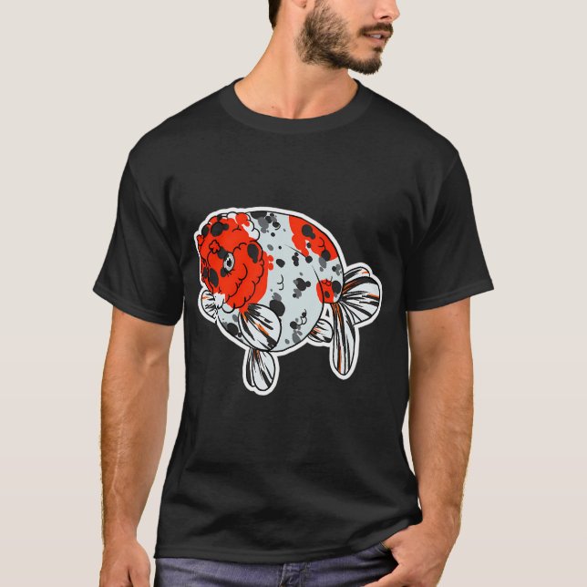 Camiseta Pez dorado de fantasía - Ranchu (Anverso)