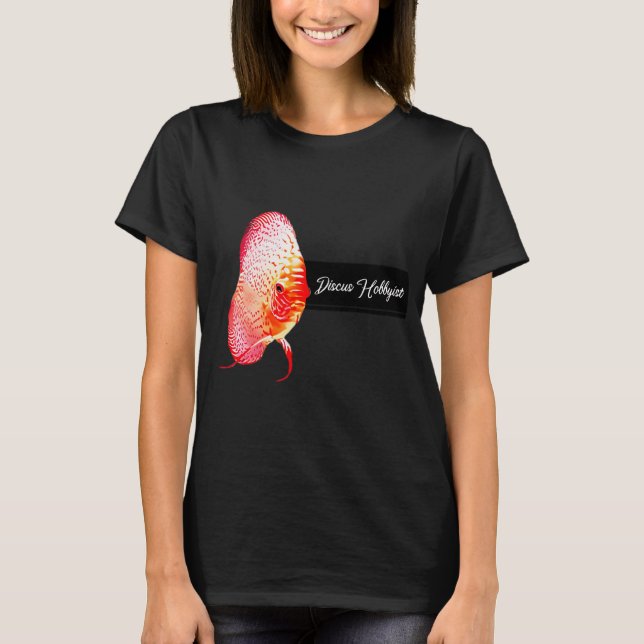 Camiseta Pez dorado en pecera (Anverso)