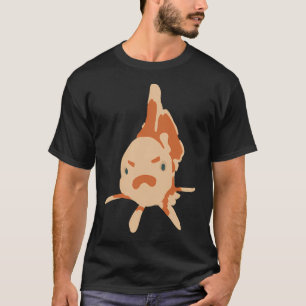 Camiseta Pez Dorado Enojado