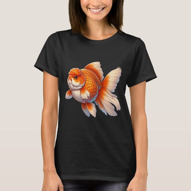 Camiseta Pez dorado japonés (Anverso)