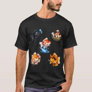 Camiseta Pez dorado lindo