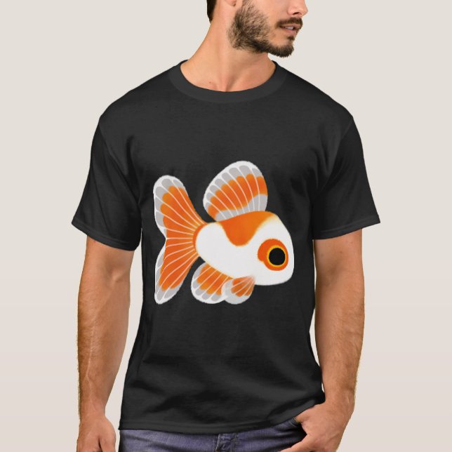Camiseta Pez dorado mariposa (Anverso)