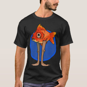 Camiseta Pez dorado paseando