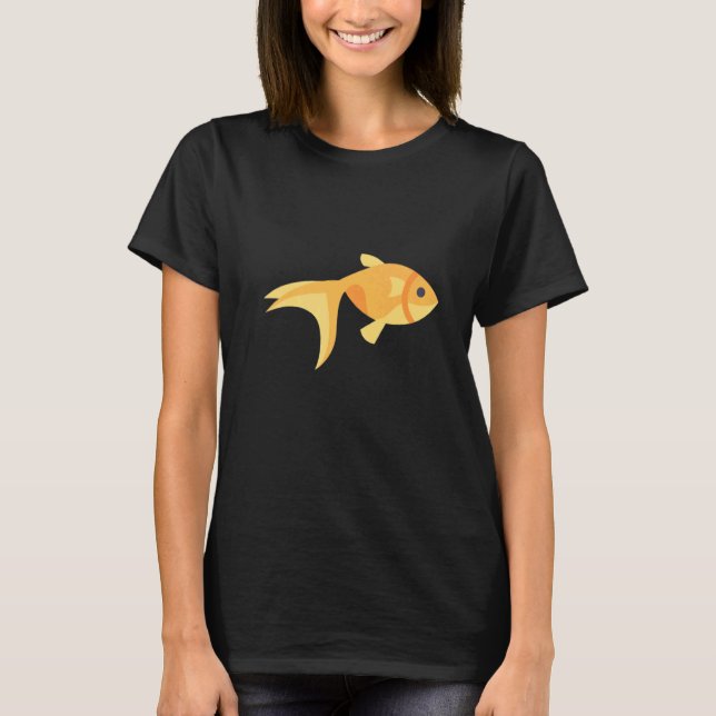Camiseta Pez dorado  Pez artístico Koi Carpa  2 (Anverso)