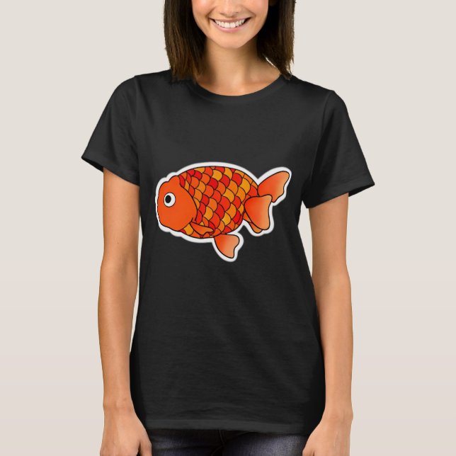 Camiseta Pez dorado Ranchu (Anverso)