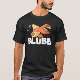 Camiseta Pez dorado submarino Blubb Acuarista de peces mant
