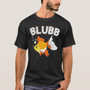 Camiseta Pez dorado submarino Blubb Acuarista de peces mant
