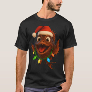 Camiseta Pez dragón de Navidad