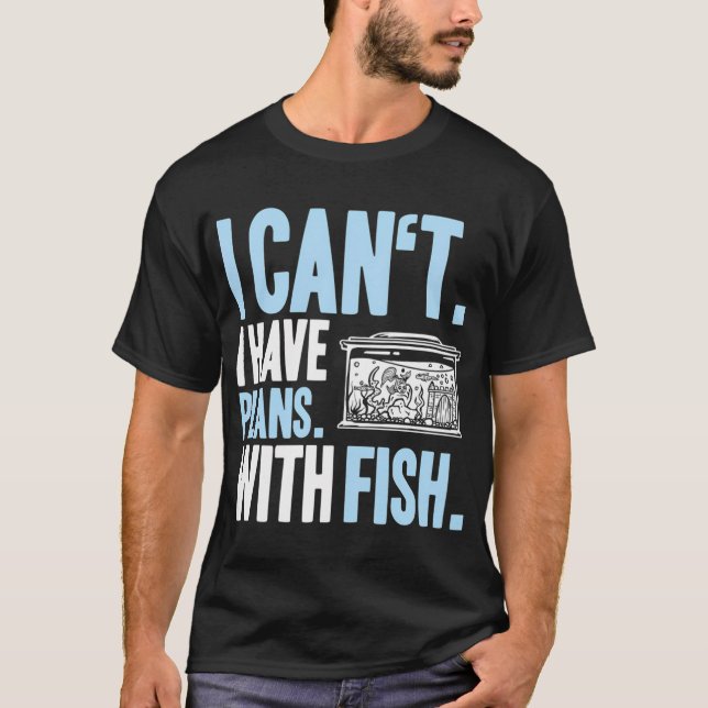 Camiseta Pez dragón negro sin escamas (Anverso)
