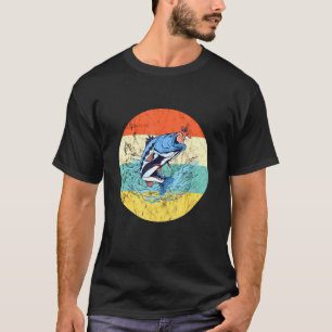 Camiseta Pez El mejor pescador de carpas Viaje de pesca Ret