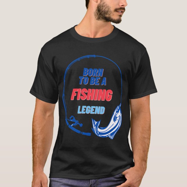 Camiseta Pez en color lucioperca (Anverso)