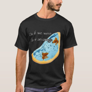 Camiseta Pez en una Naranja