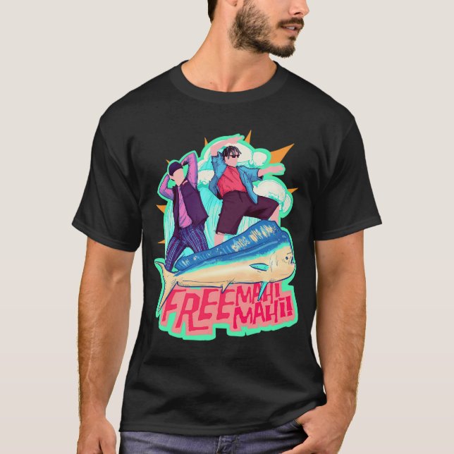 Camiseta Pez Espada Dorado Gratis (Anverso)