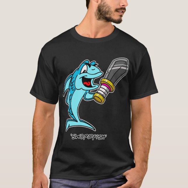 Camiseta Pez Espada Personaje (Anverso)