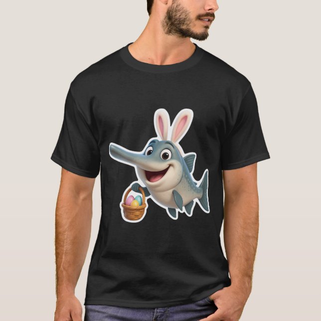 Camiseta Pez Espátula de Pascua (Anverso)