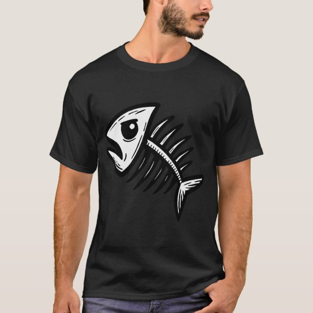 Camiseta Pez Espina Enojado (Anverso)