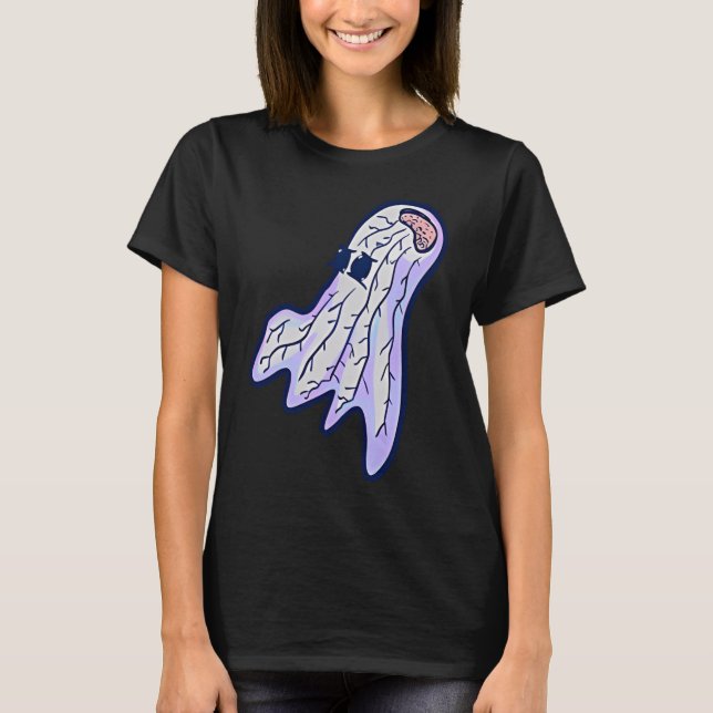 Camiseta Pez fantasmal low fi (Anverso)