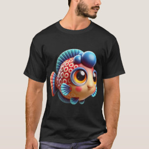Camiseta Pez Flowerhorn Adorable