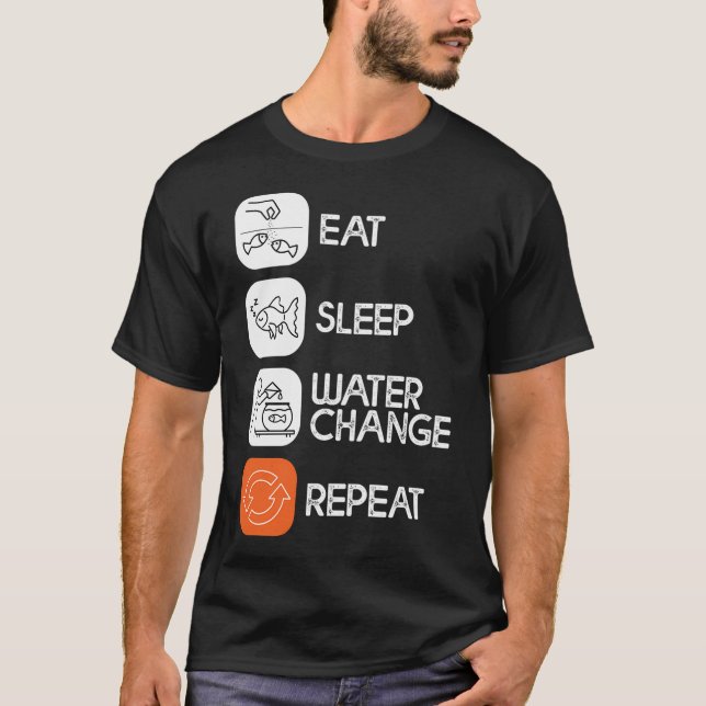 Camiseta Pez Flowerhorn de Navidad (Anverso)