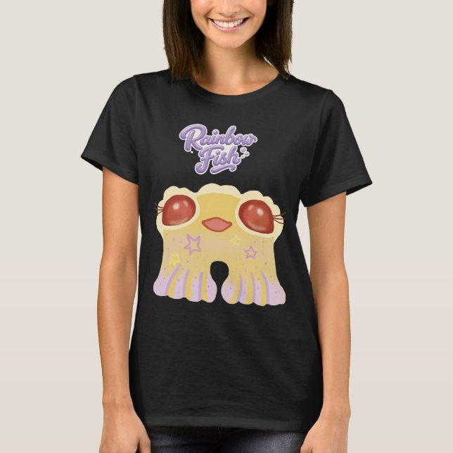 Camiseta Pez Fluye Con La Vida (Anverso)