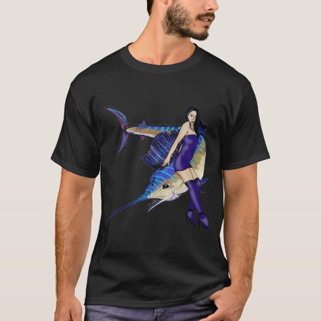 Camiseta Pez frunce el ceño (Anverso)