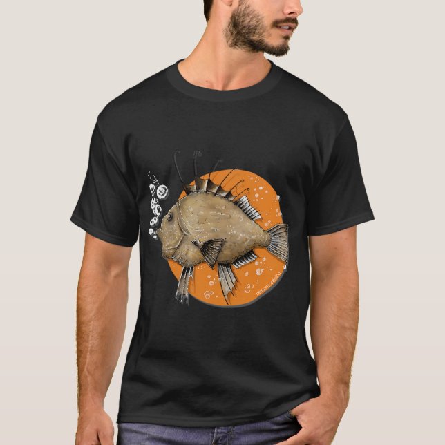 CAMISETA PEZ FUTURISTA (Anverso)