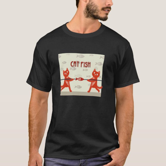 Camiseta Pez Gato (Anverso)