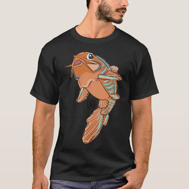 Camiseta Pez gato comercializable (Anverso)