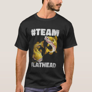 Camiseta Pez Gato de Cabeza Plana Cazando Papá Pescando Bag