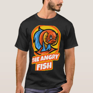 Camiseta Pez Gato de Cola Roja Pez Monstruo Acuario Cambios